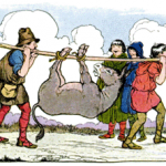 The Man, His Son And The Donkey